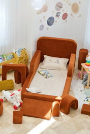 Atelier Del Sofa Funbed Single - Rojo Teja